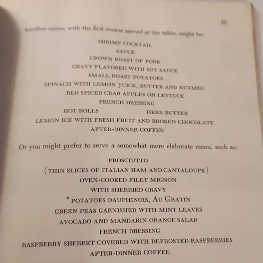 Amy Vanderbilt Vintage Cookbooks Set of 3